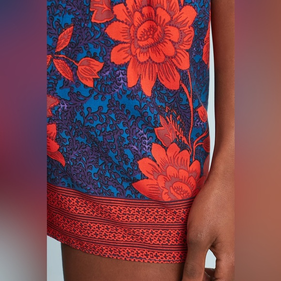 Anthropologie ett:twa High Waist Wynnewood Floral Printed Shorts Shorts Sz L - Picture 3 of 10